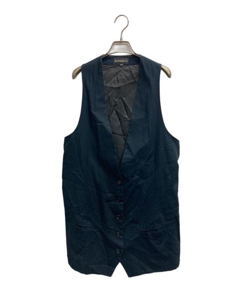 ANN DEMEULEMEESTER（アンドゥムルメステール）ANN DEMEULEMEESTER (アンドゥムルメステール) ジレ ブラック サイズ:XXSの古着・服飾アイテム