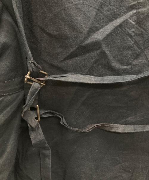 ANN DEMEULEMEESTER（アンドゥムルメステール）ANN DEMEULEMEESTER (アンドゥムルメステール) ジレ ブラック サイズ:XXSの古着・服飾アイテム