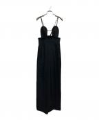 FETICOフェティコ）の古着「BARATHEA 2WAY BRA ジャンプスーツ」｜ブラック