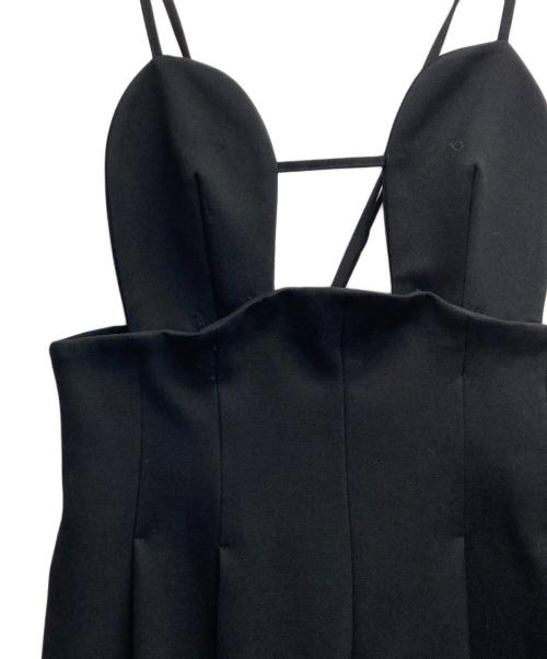 FETICO（フェティコ）FETICO (フェティコ) BARATHEA 2WAY BRA ジャンプスーツ ブラック サイズ:1の古着・服飾アイテム