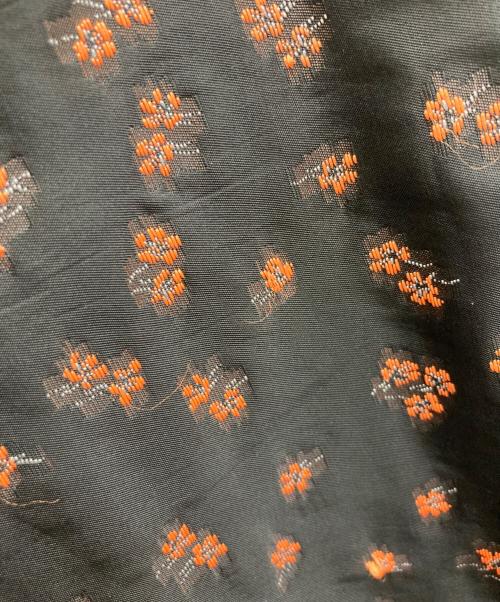 Mame Kurogouchi（マメクロゴウチ）mame kurogouchi (マメクロゴウチ) smanthus Motif Jacquard Flared Skirt ブラック サイズ:2の古着・服飾アイテム