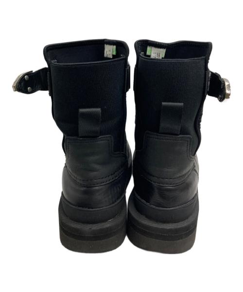 suicoke（スイコック）suicoke (スイコック) TOGA PULLA (トーガ プルラ) コラボブーツ ブラック サイズ:23cmの古着・服飾アイテム