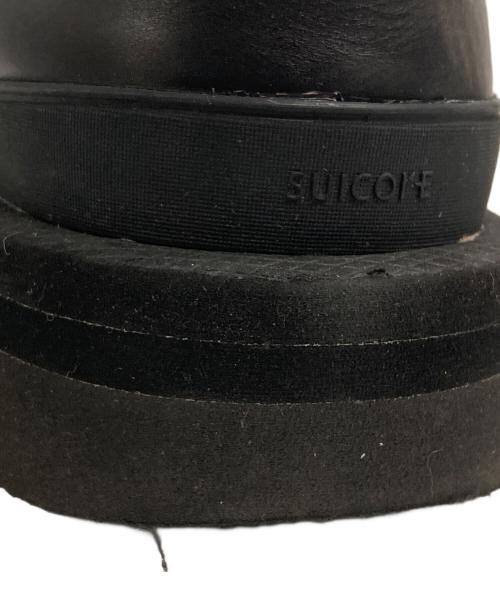 suicoke（スイコック）suicoke (スイコック) TOGA PULLA (トーガ プルラ) コラボブーツ ブラック サイズ:23cmの古着・服飾アイテム