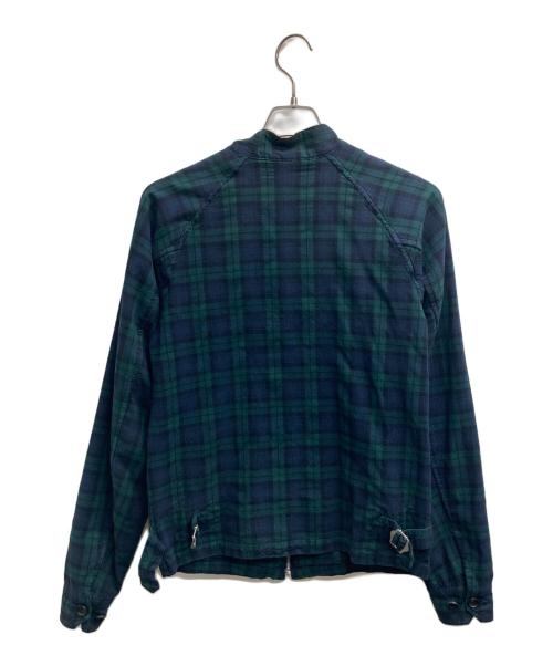 COMME des GARCONS HOMME（コムデギャルソン オム）COMME des GARCONS HOMME (コムデギャルソン オム) ブラックウォッチ ハリントンジャケット グリーン サイズ:XSの古着・服飾アイテム