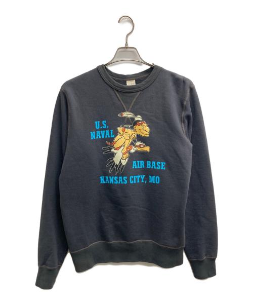 BUZZ RICKSON'S（バズリクソンズ）BUZZ RICKSON'S (バズリクソンズ) US NAVAL AIR BASE スウェット グレー サイズ:Mの古着・服飾アイテム