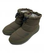 THE NORTH FACEザ ノース フェイス）の古着「ヌプシ ブーティ ウォータープルーフ VIII ショート」｜カーキ