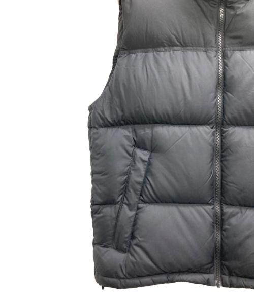 THE NORTH FACE（ザ ノース フェイス）THE NORTH FACE (ザ ノース フェイス) ヌプシダウンベスト ブラック サイズ:Lの古着・服飾アイテム