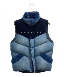 RHC Ron Herman×MARBLES×SURT（アールエイチシー ロンハーマン×マーブルズ×サート）の古着「ダウンベスト」｜ネイビー