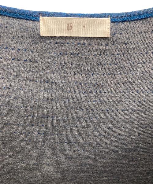 根々（ネネ）根々 (ネネ) ニットワンピース ブルー サイズ:表記無し（実寸サイズをご確認ください）の古着・服飾アイテム