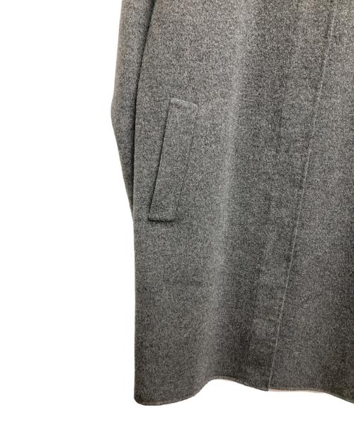 Burberry's（バーバリー）Burberry's (バーバリーズ) カシミヤ混ウールステンカラーコート グレー サイズ:38の古着・服飾アイテム