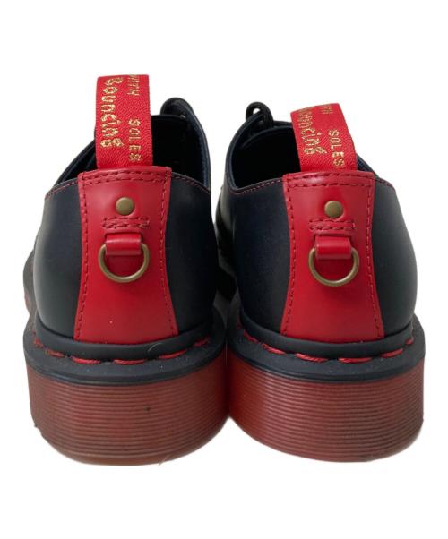 Dr.Martens（ドクターマーチン）Dr.Martens (ドクターマーチン) 1461 YOTR ブラック×レッド サイズ:UK5の古着・服飾アイテム