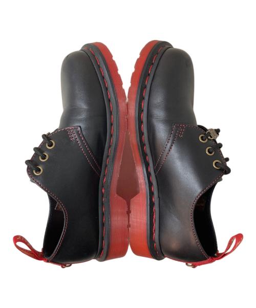 Dr.Martens（ドクターマーチン）Dr.Martens (ドクターマーチン) 1461 YOTR ブラック×レッド サイズ:UK5の古着・服飾アイテム