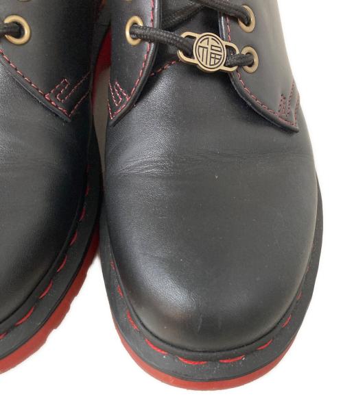 Dr.Martens（ドクターマーチン）Dr.Martens (ドクターマーチン) 1461 YOTR ブラック×レッド サイズ:UK5の古着・服飾アイテム