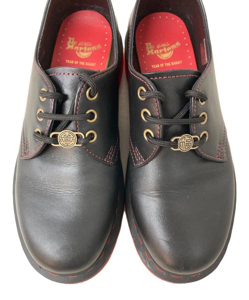 Dr.Martens（ドクターマーチン）Dr.Martens (ドクターマーチン) 1461 YOTR ブラック×レッド サイズ:UK5の古着・服飾アイテム