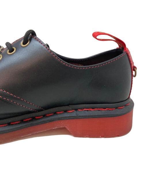 Dr.Martens（ドクターマーチン）Dr.Martens (ドクターマーチン) 1461 YOTR ブラック×レッド サイズ:UK5の古着・服飾アイテム