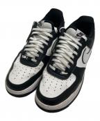 NIKEナイキ）の古着「ローカットスニーカー」｜ブラック×ホワイト