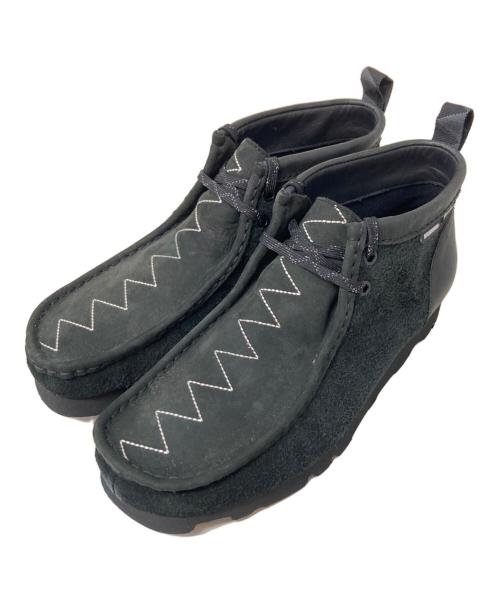 CLARKS（クラークス）CLARKS (クラークス) NEIGHBORHOOD (ネイバーフッド) WALLABEE GTX ブラック サイズ:27cmの古着・服飾アイテム