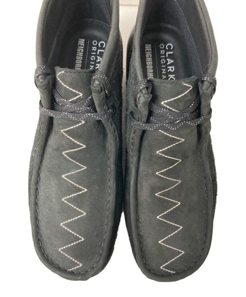CLARKS（クラークス）CLARKS (クラークス) NEIGHBORHOOD (ネイバーフッド) WALLABEE GTX ブラック サイズ:27cmの古着・服飾アイテム