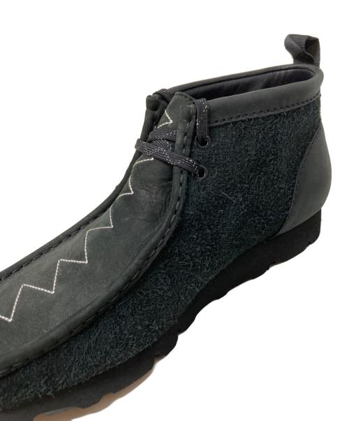 CLARKS（クラークス）CLARKS (クラークス) NEIGHBORHOOD (ネイバーフッド) WALLABEE GTX ブラック サイズ:27cmの古着・服飾アイテム