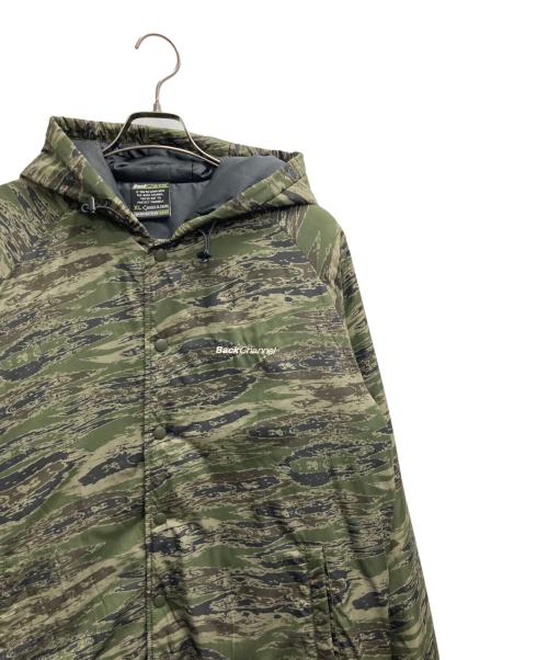 BACK CHANNEL（バックチャンネル）BACK CHANNEL (バックチャンネル) ゴーストライオンカモ中綿ジャケット カーキ サイズ:XLの古着・服飾アイテム