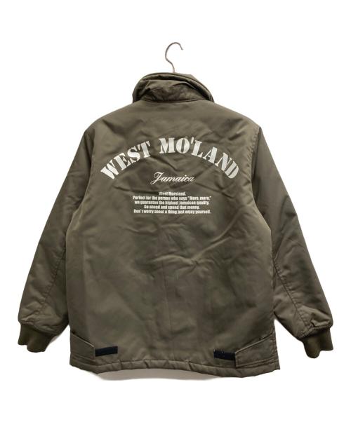 BACK CHANNEL（バックチャンネル）BACK CHANNEL (バックチャンネル) 中綿ジャケット カーキ サイズ:Lの古着・服飾アイテム