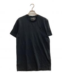 FRED PERRY×RAF SIMONS（フレッドペリー×ラフシモンズ）の古着「コラボTシャツ」｜ブラック