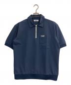 A.P.C. GOLFアーペーセーゴルフ）の古着「プルオーバーシャツ」｜ネイビー