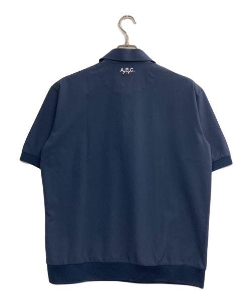A.P.C. GOLF（アーペーセーゴルフ）A.P.C. GOLF (アーペーセーゴルフ) プルオーバーシャツ ネイビー サイズ:Mの古着・服飾アイテム