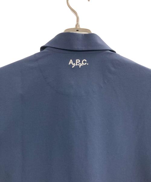 A.P.C. GOLF（アーペーセーゴルフ）A.P.C. GOLF (アーペーセーゴルフ) プルオーバーシャツ ネイビー サイズ:Mの古着・服飾アイテム
