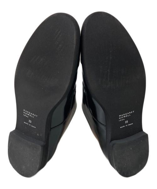 MARGARET HOWELL idea（マーガレット ハウエル アイディア）MARGARET HOWELL idea (マーガレット ハウエル アイディア) ダブルモンクストラップシューズ ブラック サイズ:23cmの古着・服飾アイテム