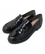 MARGARET HOWELL ideaマーガレット ハウエル アイディア）の古着「ローファー」｜ブラック