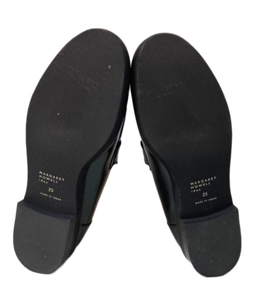 MARGARET HOWELL idea（マーガレット ハウエル アイディア）MARGARET HOWELL idea (マーガレット ハウエル アイディア) ローファー ブラック サイズ:23cmの古着・服飾アイテム