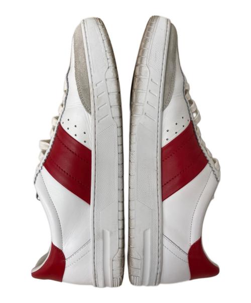 dunhill（ダンヒル）dunhill (ダンヒル) ローカットスニーカー ホワイト サイズ:SIZE 41の古着・服飾アイテム