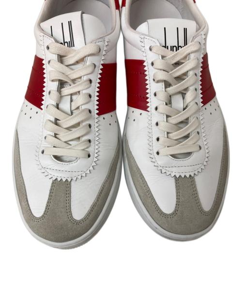 dunhill（ダンヒル）dunhill (ダンヒル) ローカットスニーカー ホワイト サイズ:SIZE 41の古着・服飾アイテム