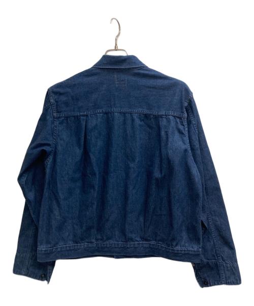 POST O'ALLS（ポストオーバーオールズ）POST O'ALLS (ポストオーバーオールズ) El Ranchero 3 / 10 oz. denim jacket ネイビー サイズ:印字消えの古着・服飾アイテム