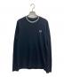 FRED PERRY（フレッドペリー）の古着「Long Sleeve Twin Tipped T-Shirt」｜ブラック