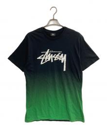 stussy（ステューシー）の古着「プリントTシャツ」｜ブラック