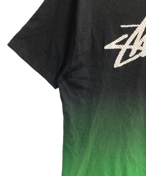 stussy（ステューシー）stussy (ステューシー) プリントTシャツ ブラック サイズ:Lの古着・服飾アイテム