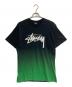 stussy（ステューシー）の古着「プリントTシャツ」｜ブラック
