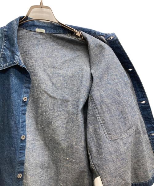 A.PRESSE（アプレッセ）A.PRESSE (アプレッセ) 24SS US NAVY Denim Jacket インディゴ サイズ:1の古着・服飾アイテム