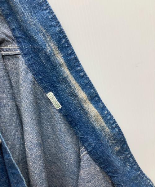 A.PRESSE（アプレッセ）A.PRESSE (アプレッセ) 24SS US NAVY Denim Jacket インディゴ サイズ:1の古着・服飾アイテム