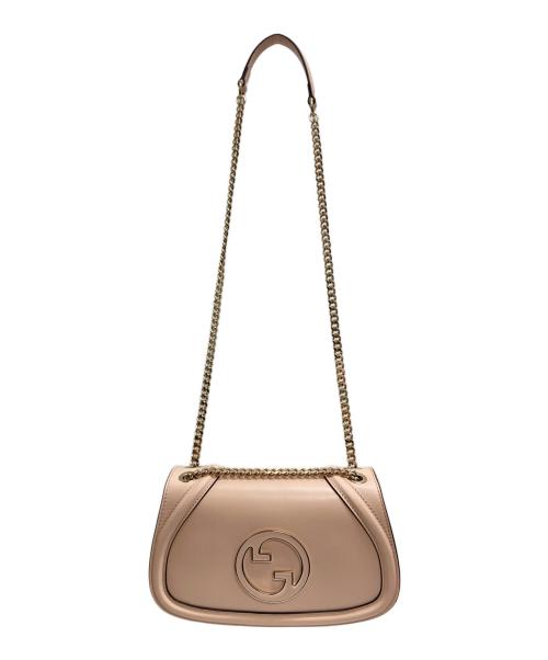 GUCCI（グッチ）GUCCI (グッチ) Blondie medium shoulder bag ピンクの古着・服飾アイテム