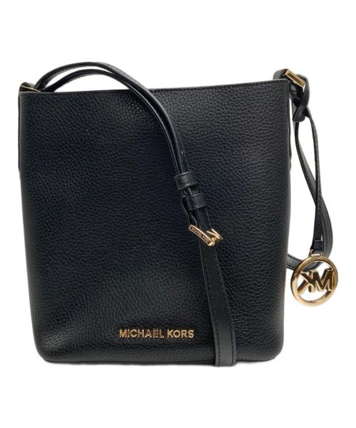 MICHAEL KORS（マイケル・コース）MICHAEL KORS (マイケル・コース) ショルダーバッグ ブラックの古着・服飾アイテム