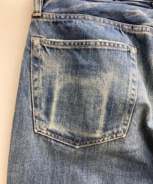 Hysteric Glamour（ヒステリックグラマー）Hysteric Glamour (ヒステリックグラマー) SP加工スタッズ小窓デニムパンツ インディゴ サイズ:32の古着・服飾アイテム