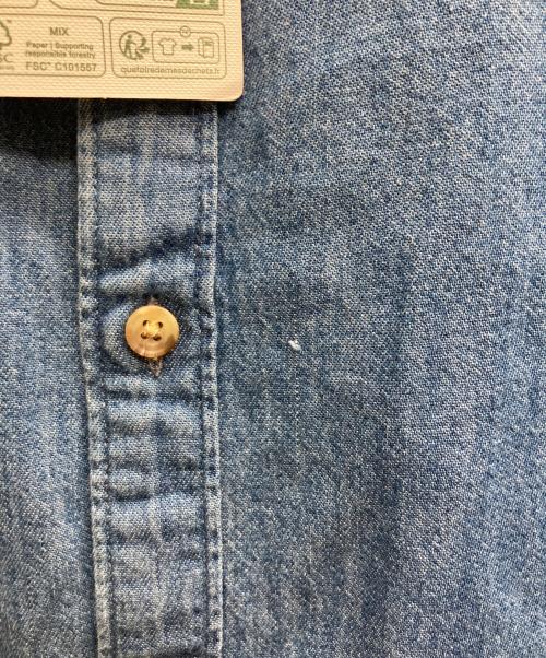 Barbour（バブアー）Barbour (バブアー) Denim Crest Tailored Shirt インディゴ サイズ:M 未使用品の古着・服飾アイテム