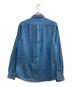 Barbour (バブアー) Denim Crest Tailored Shirt インディゴ サイズ:M 未使用品：8000円