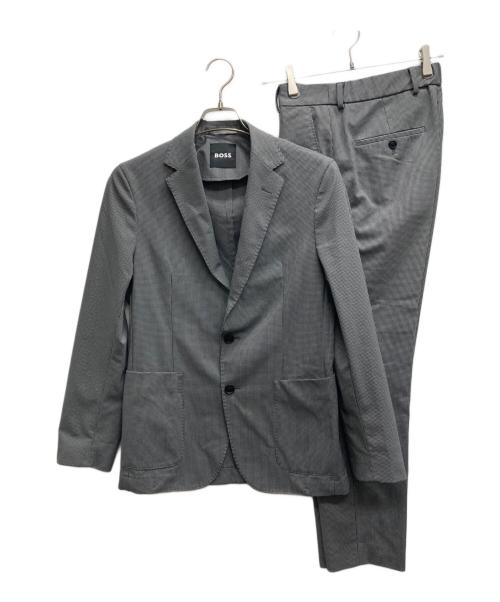 HUGO BOSS（ヒューゴ ボス）HUGO BOSS (ヒューゴ ボス) セットアップスーツ グレー サイズ:SIZE 44の古着・服飾アイテム