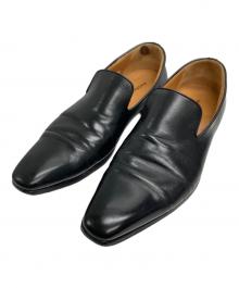 MAGNANNI（マグナーニ）の古着「ヴァンプローファー シューズ」｜ブラック