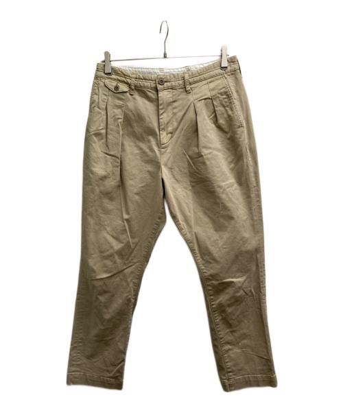 nonnative（ノンネイティブ）nonnative (ノンネイティブ) DWELLER CHINO TROUSERS RELAXED FIT（デュウェイラー　チノ　トラウザー　リラックス　フィット） ベージュ サイズ:1の古着・服飾アイテム
