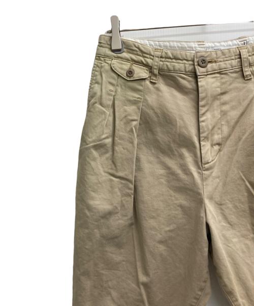 nonnative（ノンネイティブ）nonnative (ノンネイティブ) DWELLER CHINO TROUSERS RELAXED FIT（デュウェイラー　チノ　トラウザー　リラックス　フィット） ベージュ サイズ:1の古着・服飾アイテム